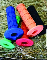 SILICON SOFT MX GRIPS RED, BLUE,GREEN, BLACK, ORANGE - 1411-00172